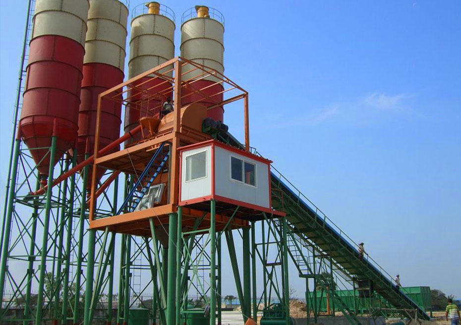 HZS120 Concrete Batching Plant