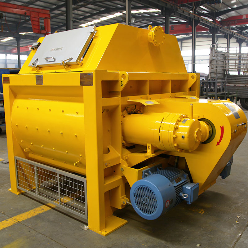 Twin Shaft Concrete Mixer Machine