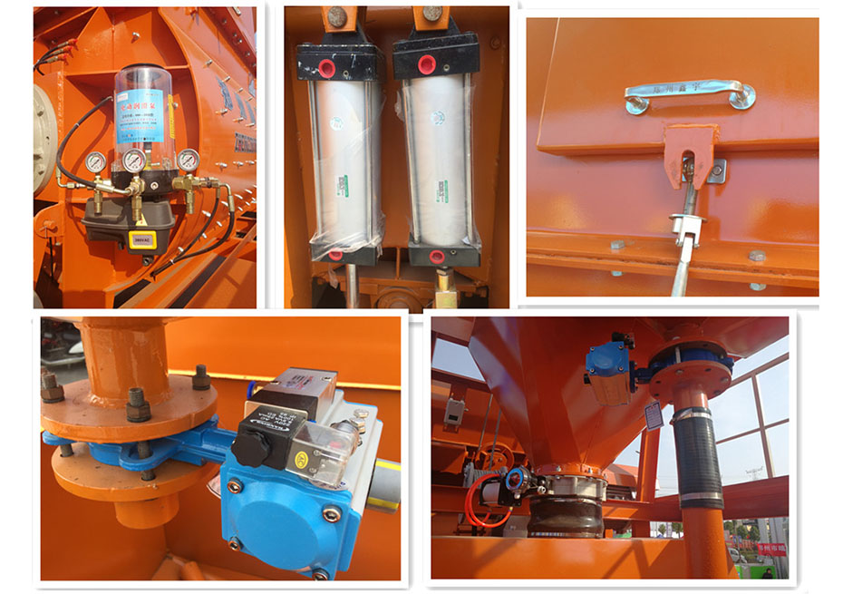 Twin-shaft Concrete Mixer-JS500-JS1500