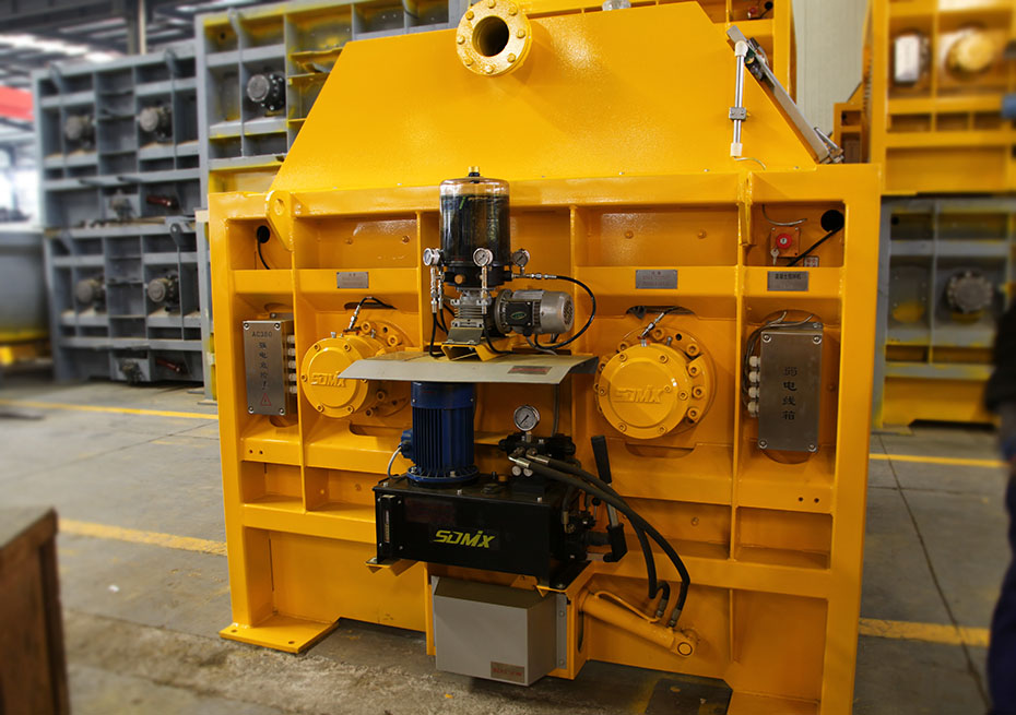 Twin-shaft Concrete Mixer-JS1000-JS4000