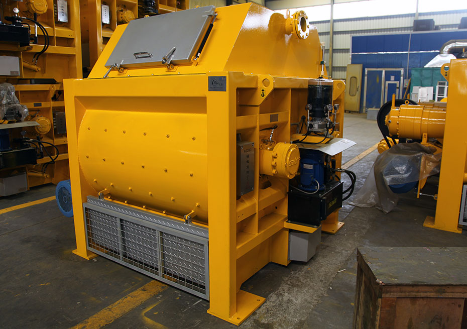 Twin-shaft Concrete Mixer-JS1000-JS4000