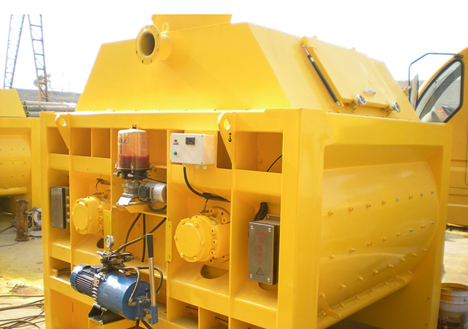 Sicoma Twin-shaft Concrete Mixer (JS500-JS1500)