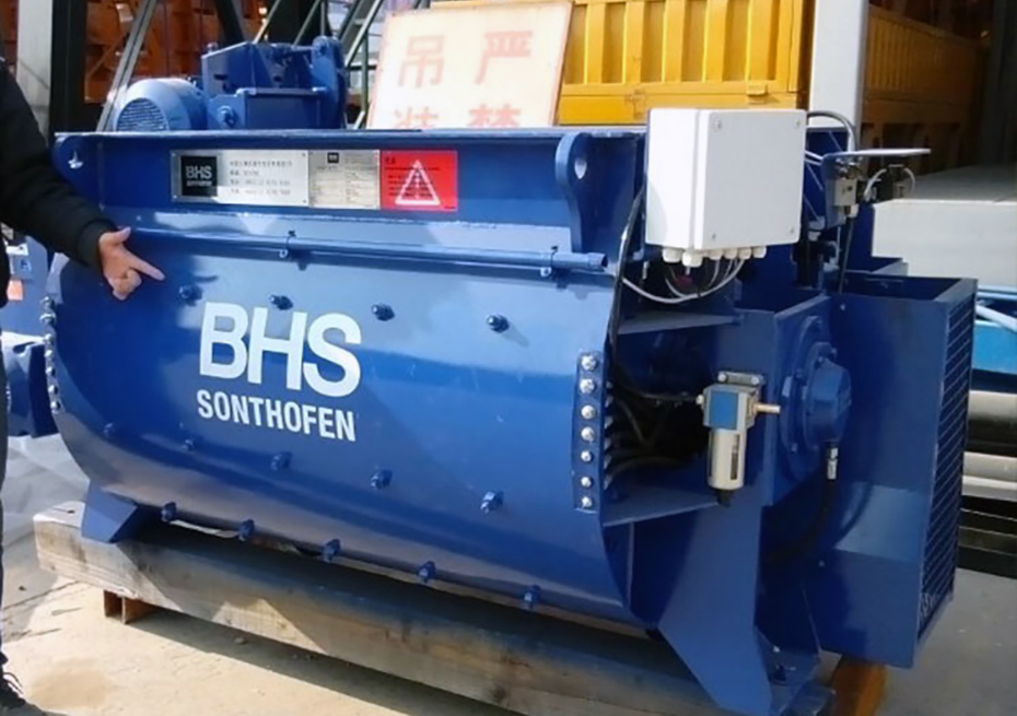 BHS Twin Shaft Concrete Mixer