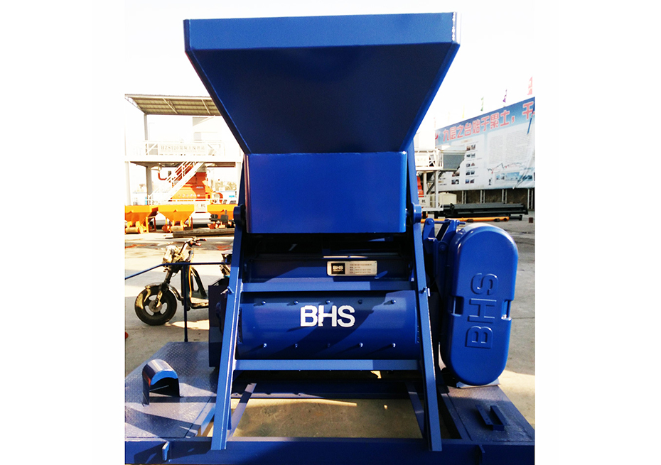 BHS Twin Shaft Concrete Mixer