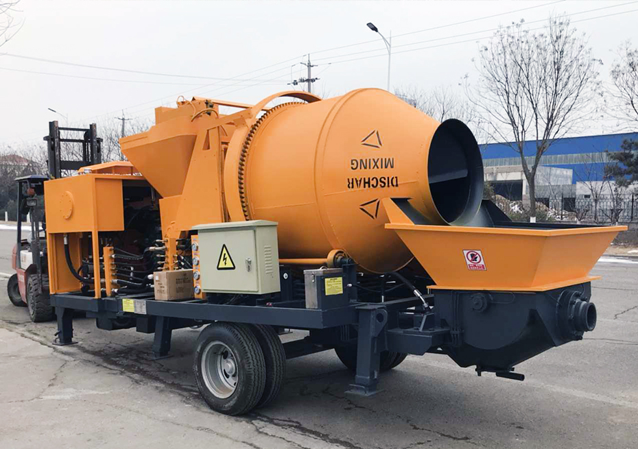 JBS Diesel Concrete Mixer Pump