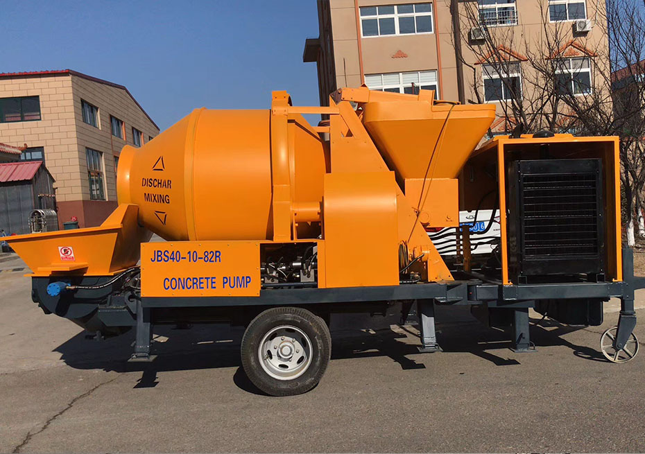 JBS Diesel Concrete Mixer Pump