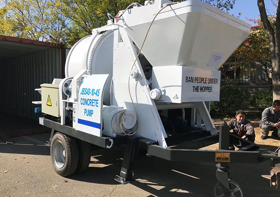 JBT Electric Concrete Mixer Pump