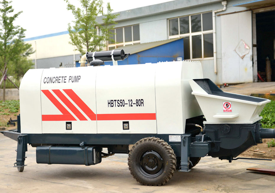 DHBT Diesel Concrete Trailer Pump