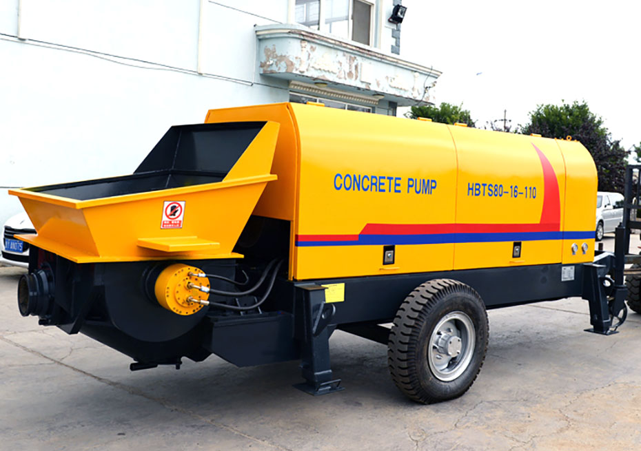 Concrete Trailer Pump, Concrete Pump Machine | UNIQUE