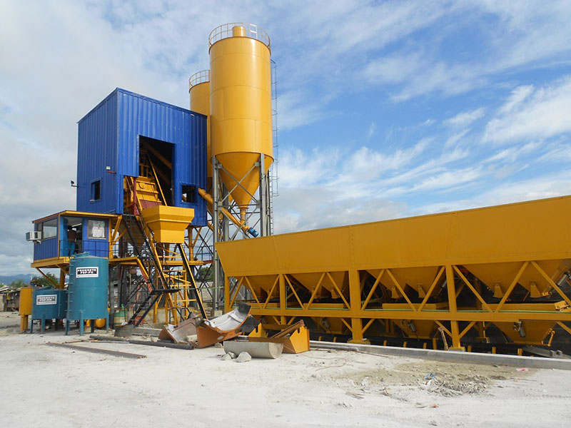 Concrete batching plant in Philippines
