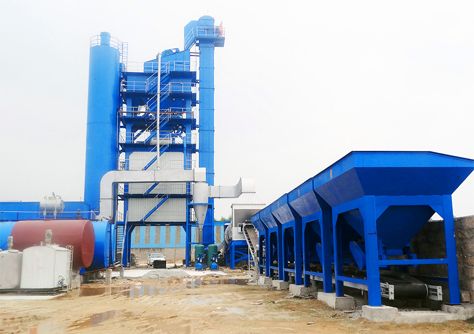 LB1500 Asphalt Mixing Plant in Pakistan