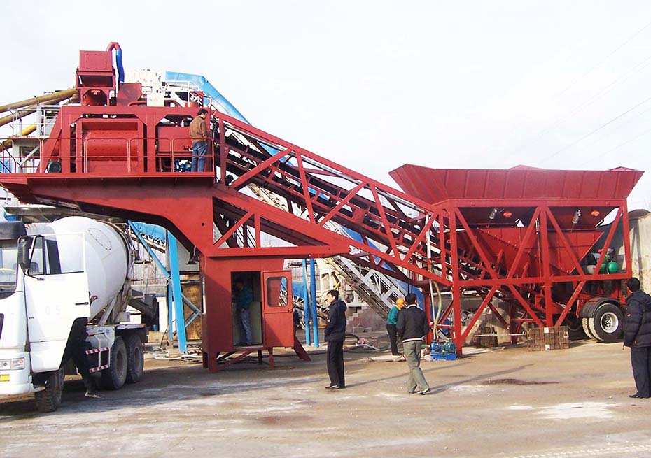 Mobile Concrete Batching Plant