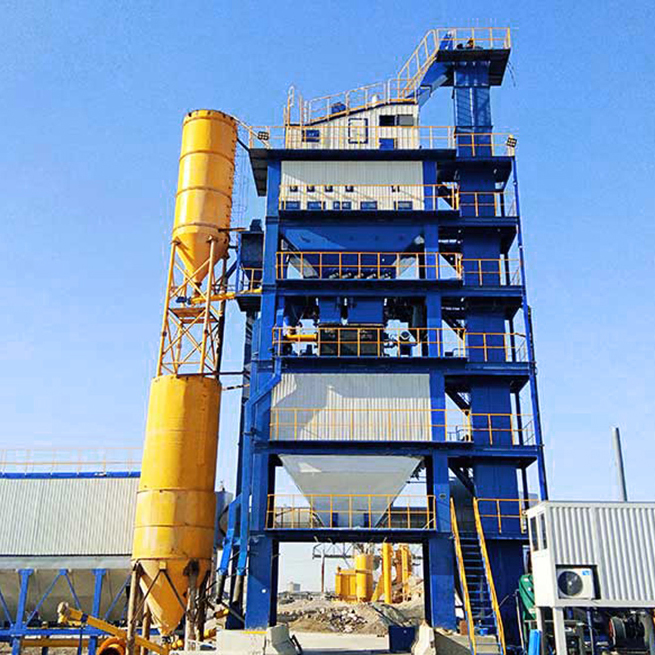 continuous bitumen mix plant manufacturer for highway-1