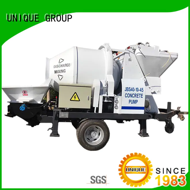 UNIQUE professional concrete pump machine supplier for water conservancy