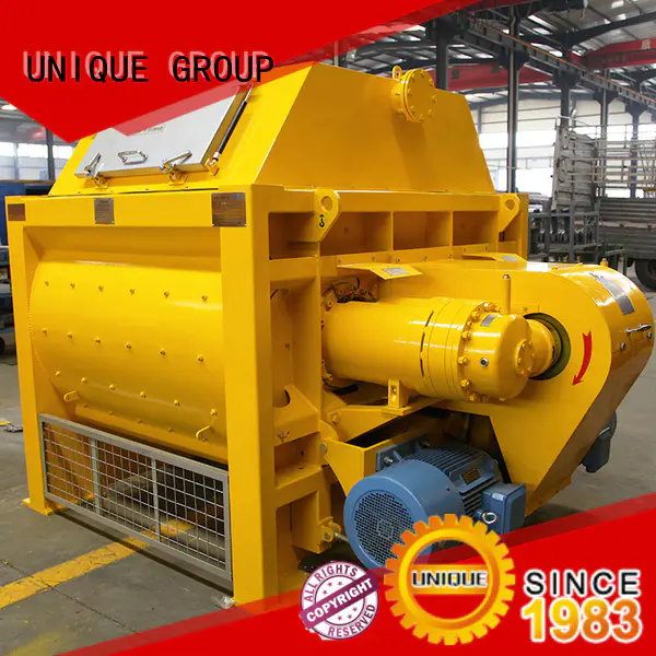 UNIQUE drum concrete mixers with water supply system