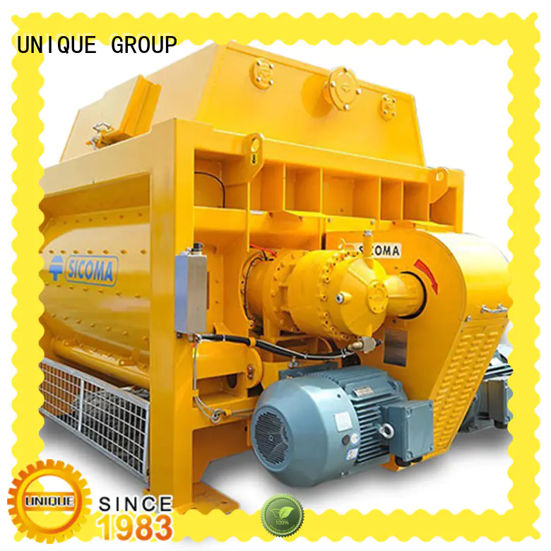 UNIQUE mixer concrete mixer for sale with water supply system for light aggregate concrete