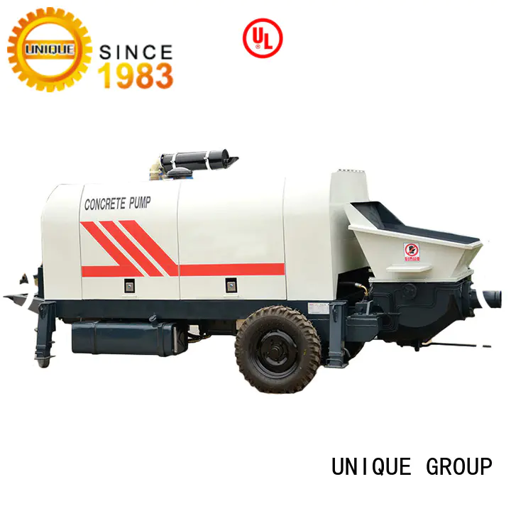 UNIQUE concrete pump machine supplier for hydropower engineering