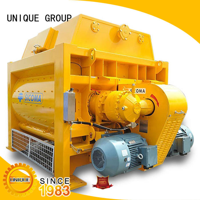 UNIQUE easy use concrete mixer price with water supply system