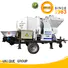 high quality concrete pump machine trailer manufacturer for roads