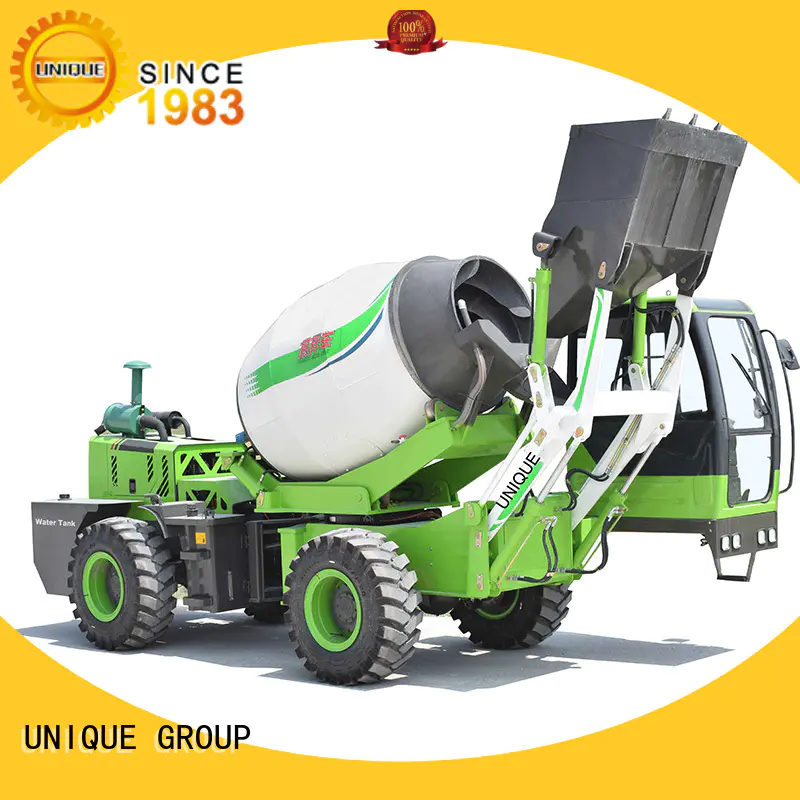 four wheels-driving concrete mixer truck cost-saving for construction site