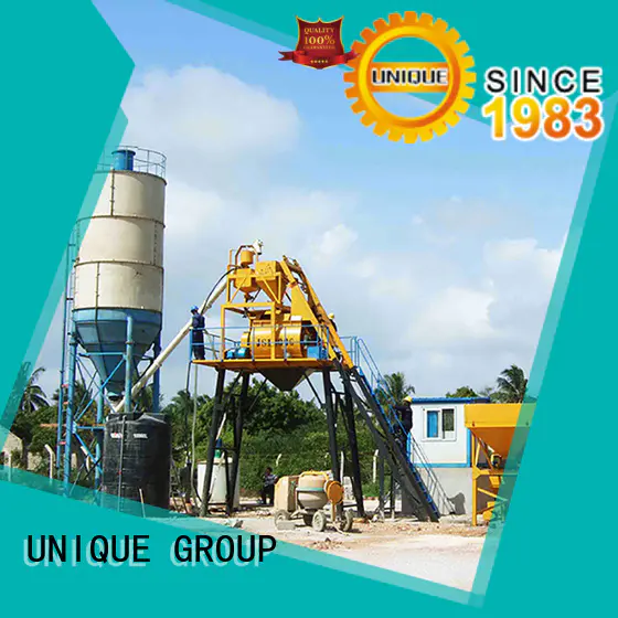 UNIQUE series concrete plant equipment at discount for building