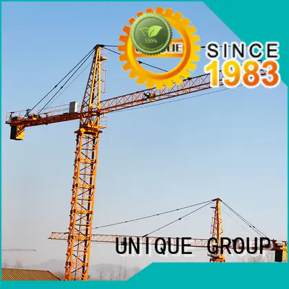 UNIQUE tower construction crane factory price for construction site