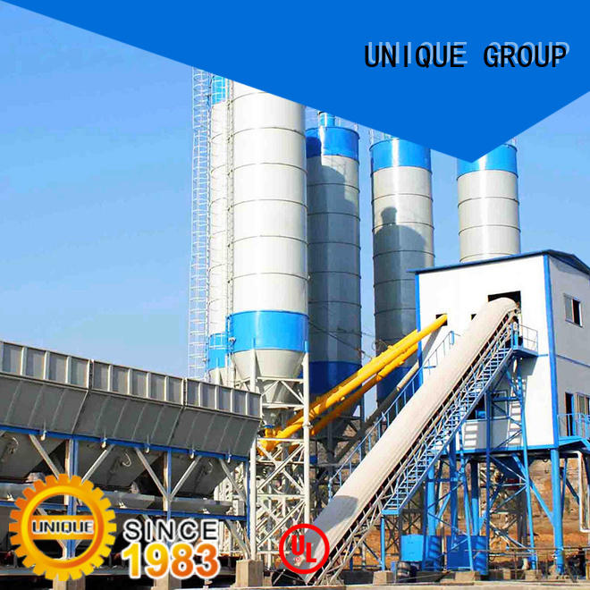 UNIQUE anti-interference ready mix plant at discount for sea port