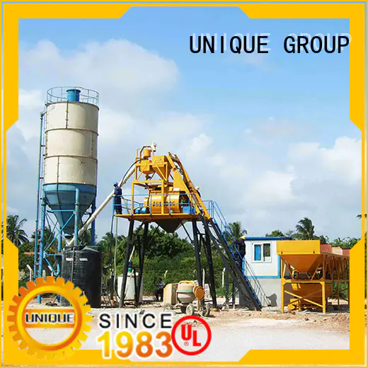 UNIQUE concrete batching mixer manufacturer for building