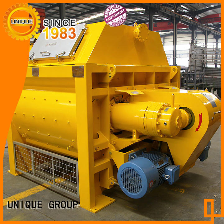 UNIQUE stronger twin shaft mixer supplier for project
