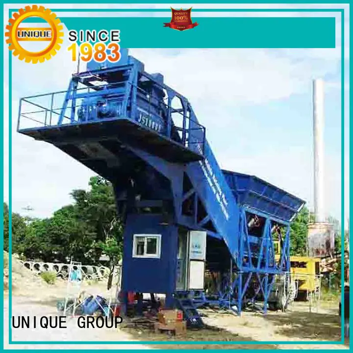 UNIQUE concrete batching mixer at discount for sea port