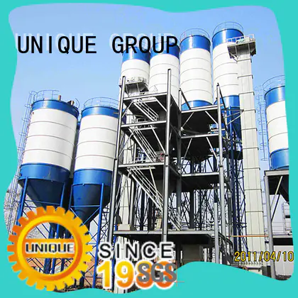 UNIQUE compact structure dry mix plant environmental protection for mortar