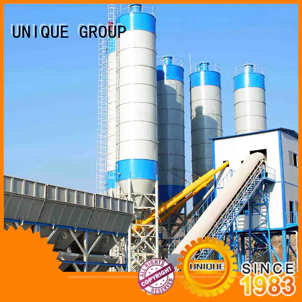 UNIQUE batch mix plant promotion for sea port