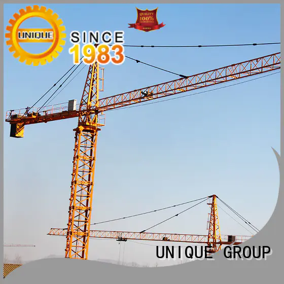 UNIQUE high efficiency construction crane manufacturer for tower