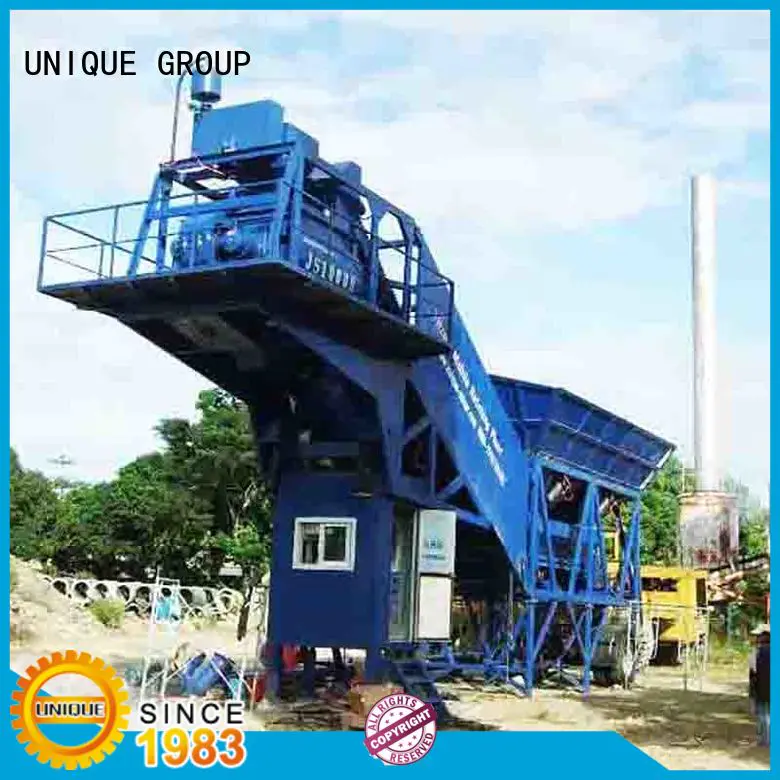 UNIQUE engineering batching plant at discount for road