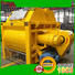 easy use stationary concrete mixer with feeding system for project