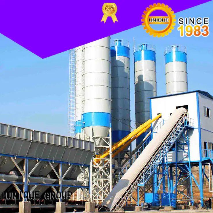 UNIQUE anti-interference mobile batching plant supplier for sea port
