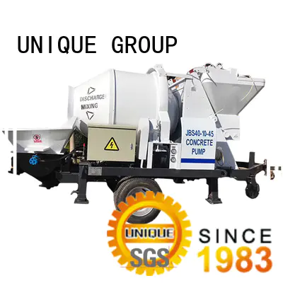 UNIQUE mixer concrete mixer pump supplier for water conservancy