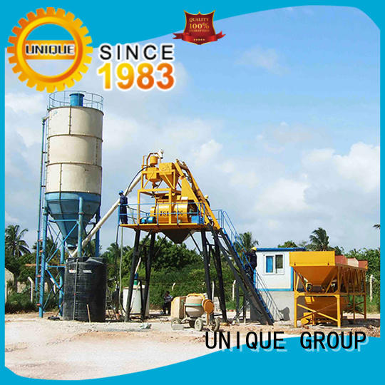 UNIQUE commercial concrete batching plant price promotion for sea port