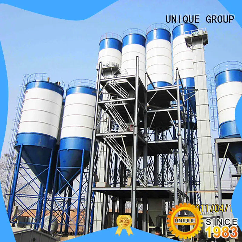 UNIQUE full computer control dry mix plant environmental protection for plant