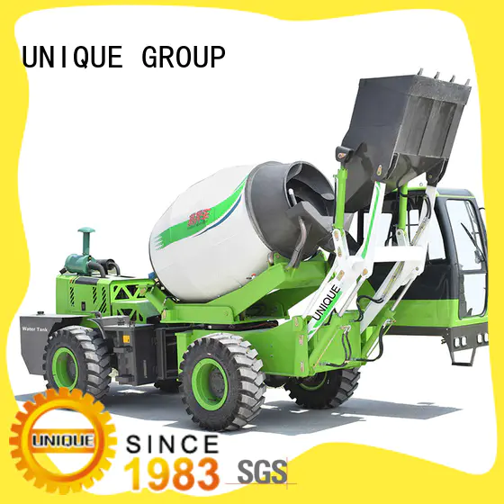 UNIQUE self loading concrete mixer cost-saving for project