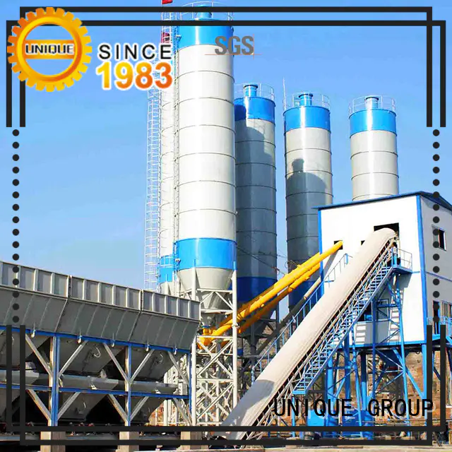 UNIQUE mix concrete manufacturing plant promotion for sea port