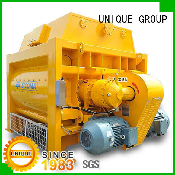 UNIQUE cement mixer equipment with water supply system for hard-dry concrete