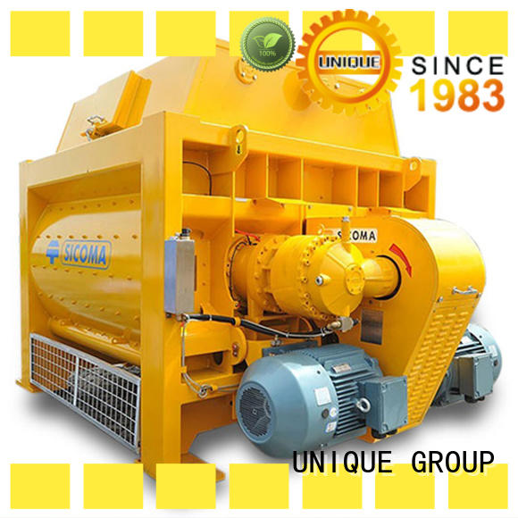 UNIQUE concrete mixers supplier for project