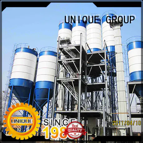 UNIQUE dry mix concrete plant environmental protection for plant