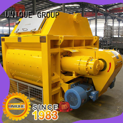 UNIQUE stronger cement mixer equipment with feeding system for hard-dry concrete