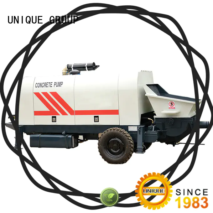 UNIQUE concrete pump machine directly sale for railway tunnels