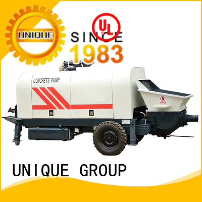 UNIQUE mixer concrete trailer pump directly sale for railway tunnels