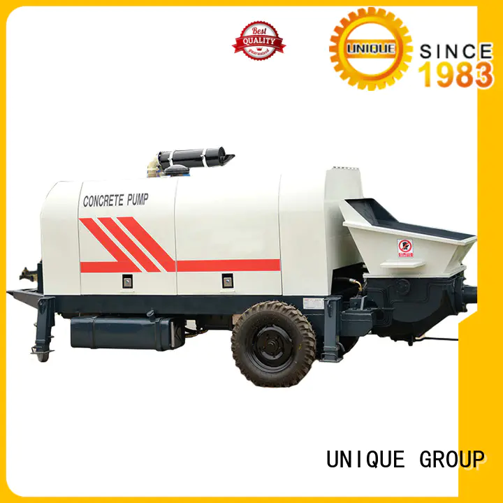 UNIQUE pump concrete pumping equipment online for water conservancy
