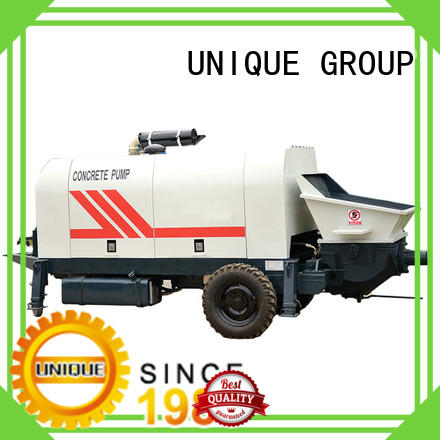 UNIQUE stable concrete pump machine manufacturer for water conservancy
