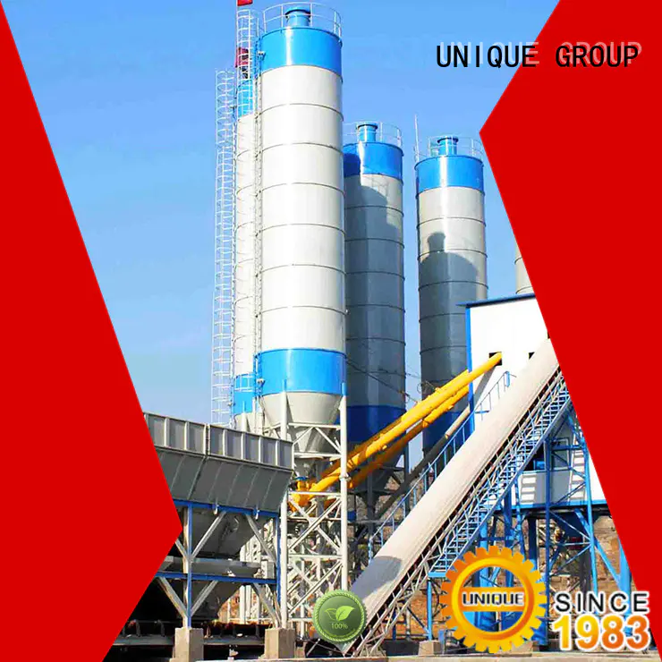 UNIQUE efficient concrete batching plant manufacturer for air port
